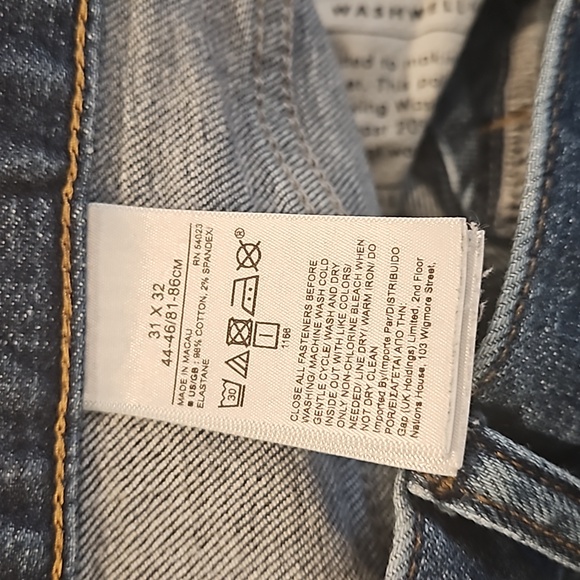 Banana Republic men's slim fit jeans size 31 x 32 - Picture 8 of 11